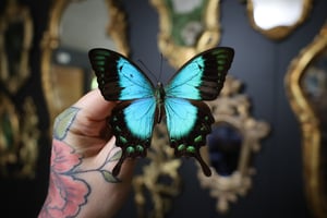 A1 Sea Green Swallowtail (Unspread/Folded)