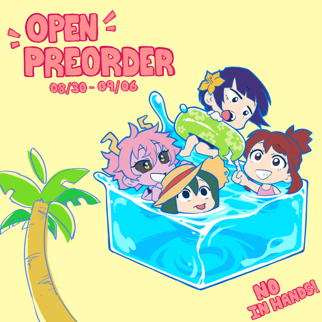 Hero Pool Party Pins (PREORDER)