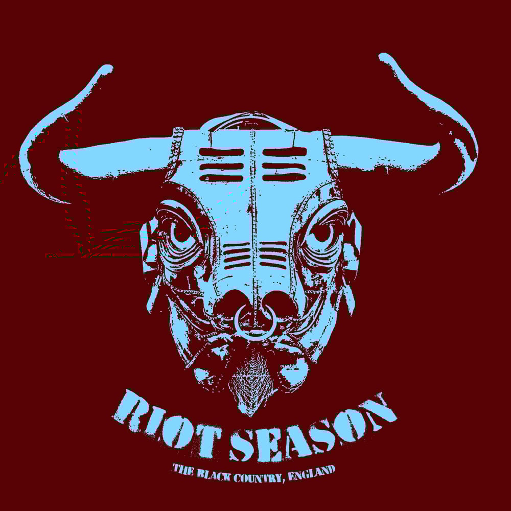 Ozzy Bull Tee (Claret & Blue)