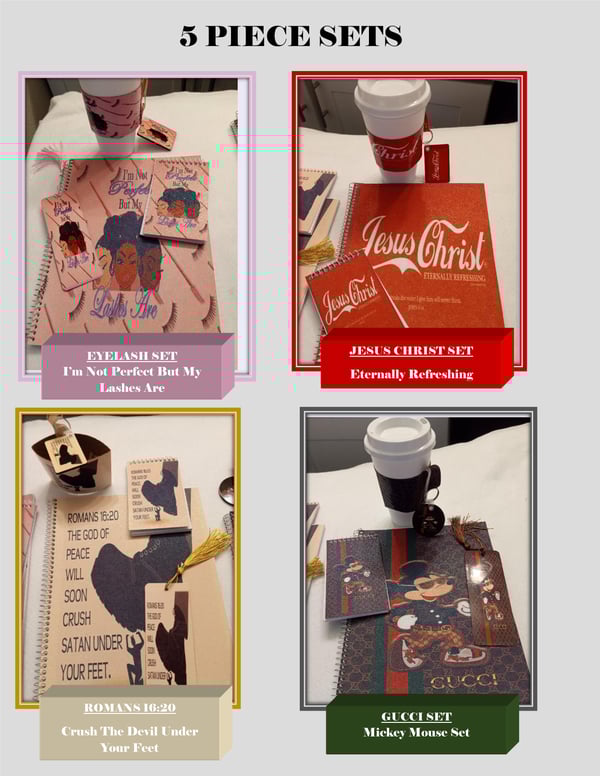 Image of UNIQUE 5 PIECE SETS!