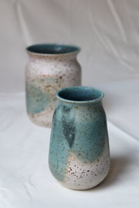 Image 3 of Petite Teal Vase 