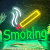 Smoking Neon Remote Control Acrylic Neon Light For Wall Decor