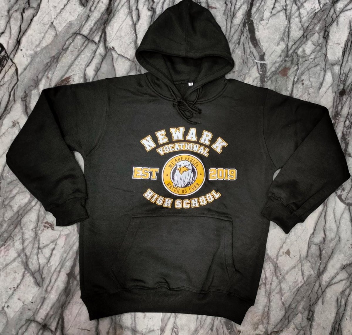 Newark Vocational High School Unisex Hoodie (Black) nvhsgear