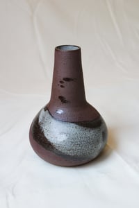 Image 2 of Set of Maroon Vases 