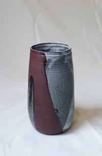 Image 2 of Abstract Maroon Vase