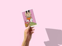 Image 3 of 'JUST BLEED IT' Postcard 