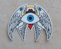 Image of Cowboy Angel Vinyl Sticker