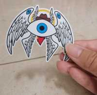 Image of Cowboy Angel Vinyl Sticker