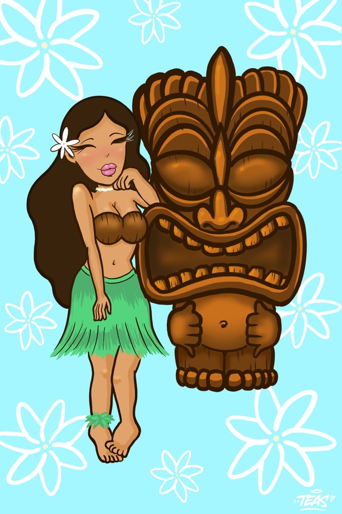 Image of 💥💛“Freaky Tiki” 🌺🏖️ Poster