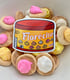 Florecita Cookie Tin Sticker Image 2