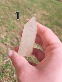 Image 3 of Gold Rutile Quartz Towers