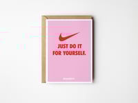 Image 1 of 'DO IT FOR YOURSELF' Postcard 