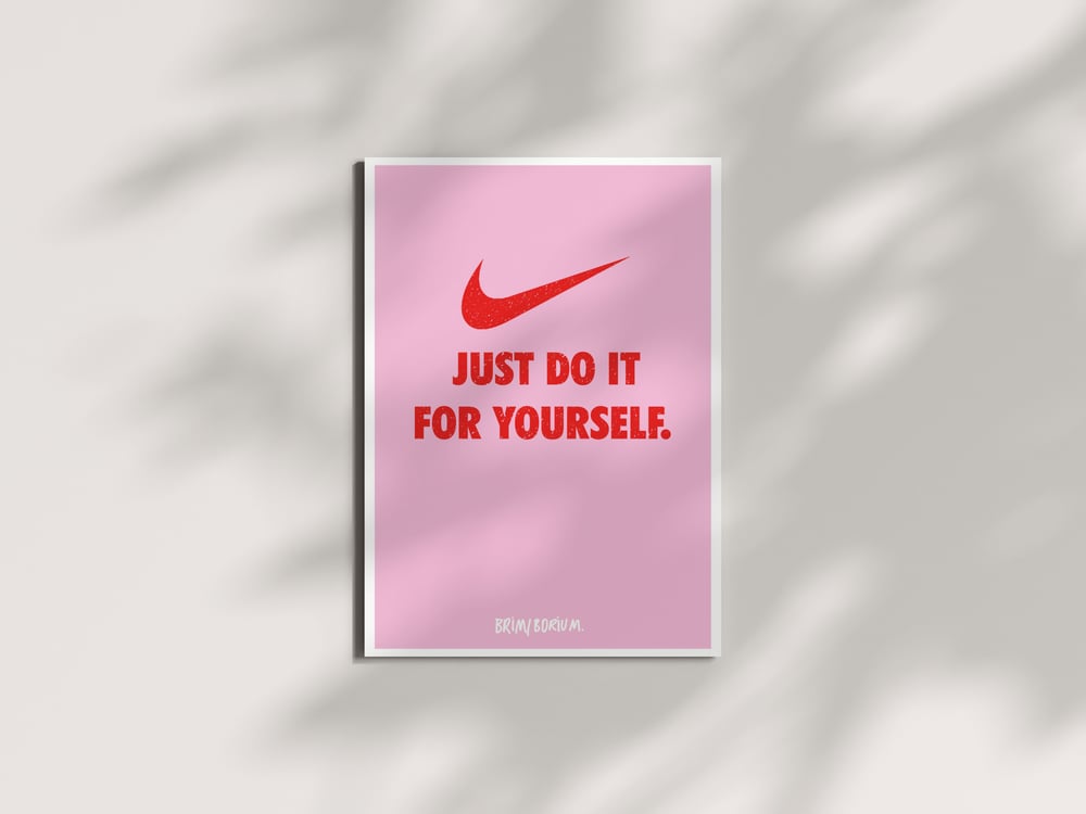 'DO IT FOR YOURSELF' Postcard 