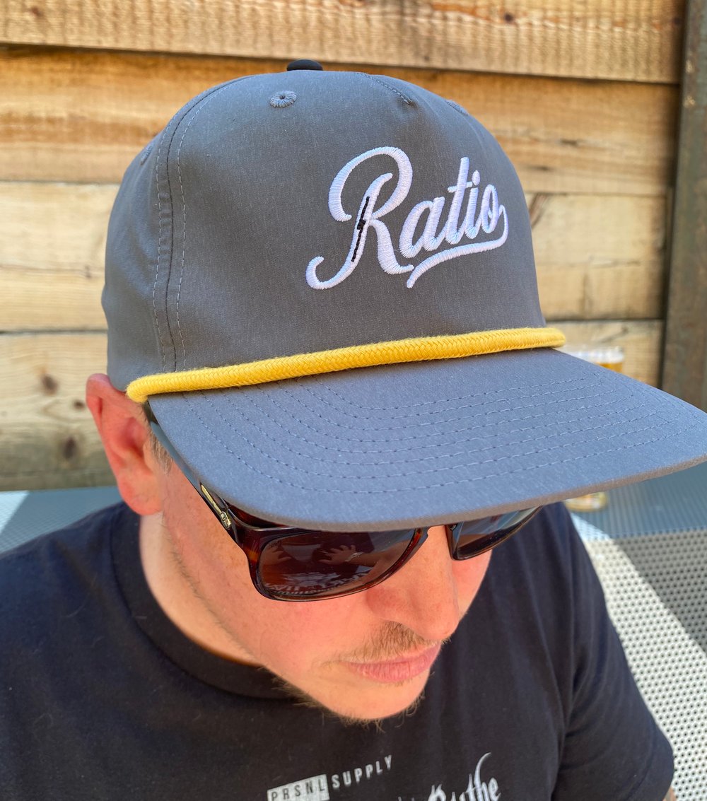 Image of Charcoal Retro Ratio Hat