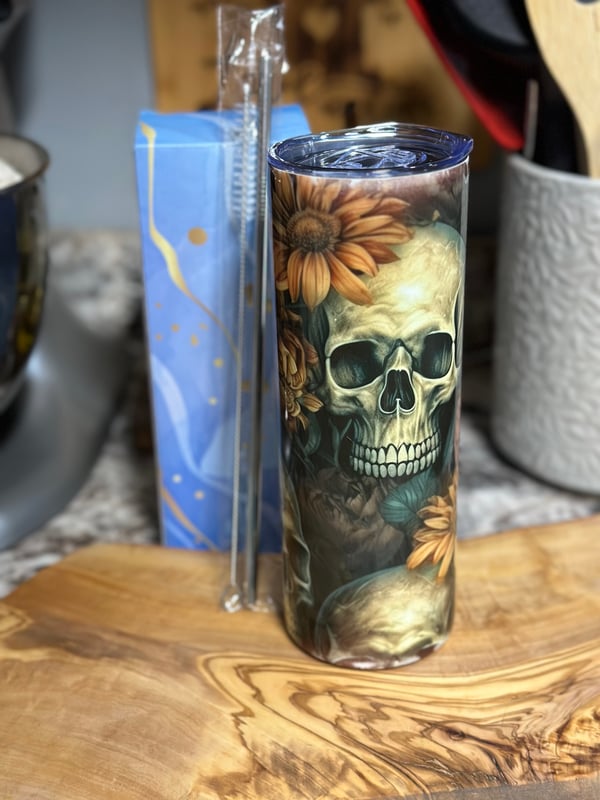 Image of Skulls Tumbler