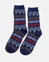 Sex Hippies - Local Letters Socks (Navy)