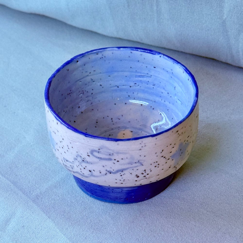 image of blue bunny cup