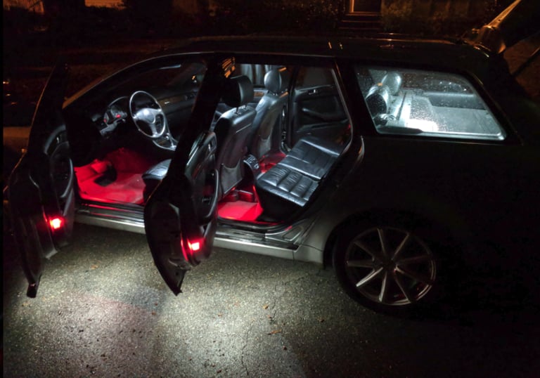 Image of Custom Footwell LEDs for the Volkswagen Arteon