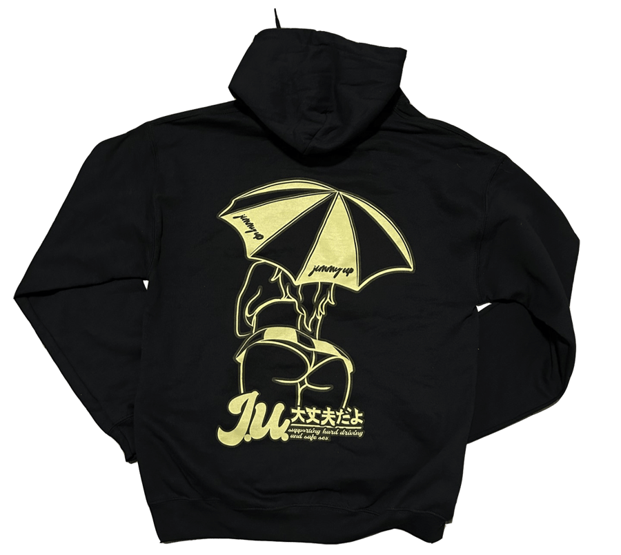 Image of Umbrella Girl "It's Fine" Hoodie (3XL)