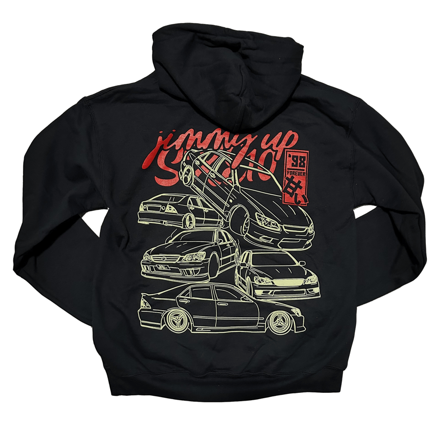 Image of SXE10 Collage Hoodie (2XL/3XL)