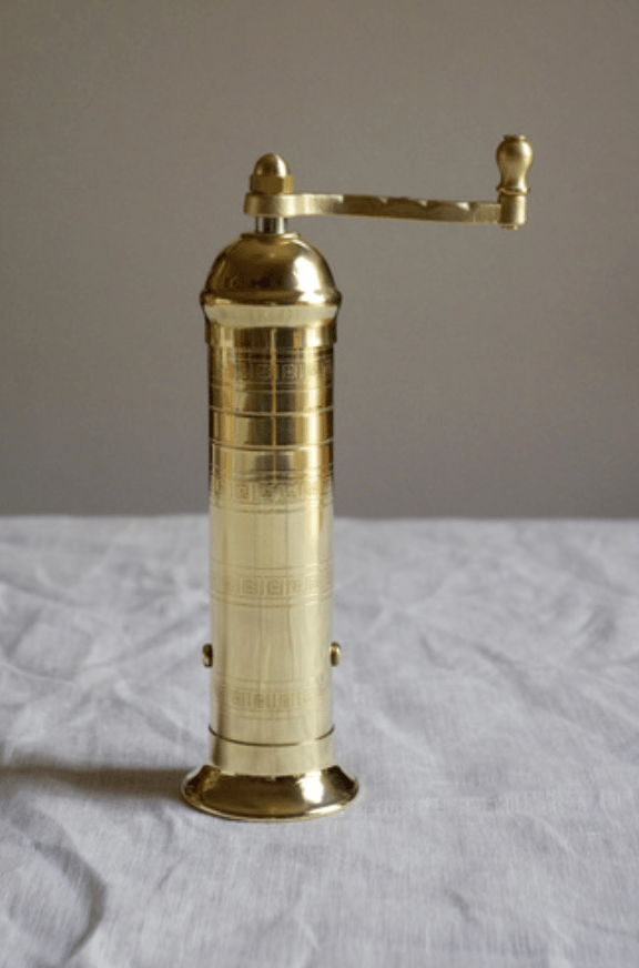 Image of Handcrafted Brass Pepper Mills 