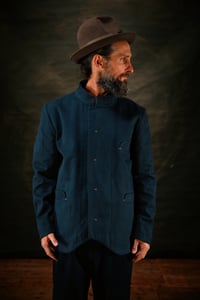 Image 5 of Chinwest Jacket - Navy twill 