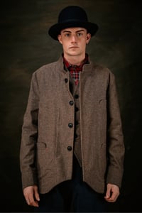 Image 3 of Chinwest Jacket Brown Herringbone £460.00