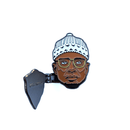 Image of Amilcar Cabral Enamel Hinged Pin