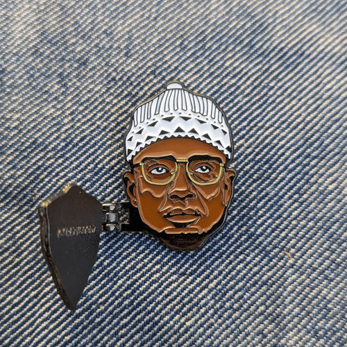 Image of Amilcar Cabral Enamel Hinged Pin