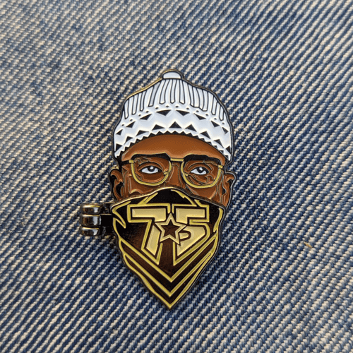 Image of Amilcar Cabral Enamel Hinged Pin