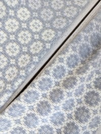 Image 4 of Handwoven Merino Wool Scarf Floral Handmade