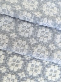 Image 5 of Handwoven Merino Wool Scarf Floral Handmade
