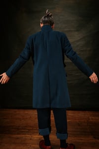 Image 6 of East End Coat  - Navy twill £465.00