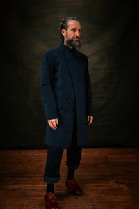 Image 2 of East End Coat  - Navy twill £465.00