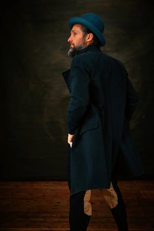 Image of East End Coat - Black twill