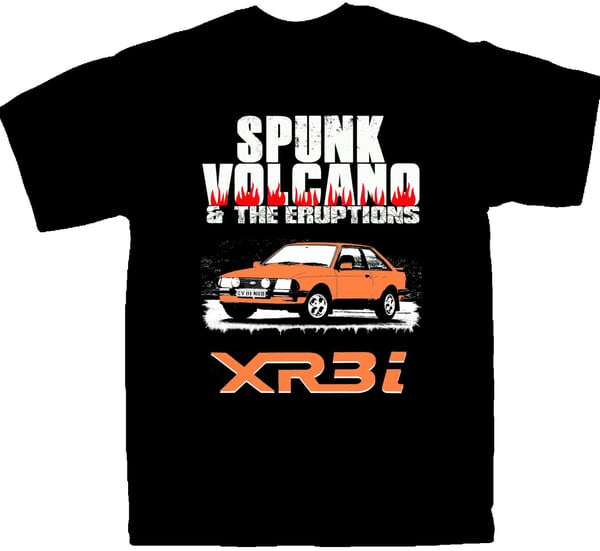 Image of Spunk Volcano & the Eruptions - XR3i - T-Shirt (S,M,L,XL,2XL,3XL,4XL)