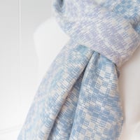 Image 3 of Handwoven Silk Organic Cotton Scarf