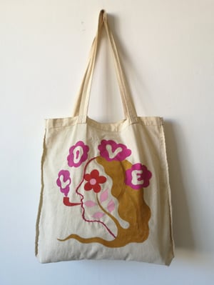 UpCycled Totebag LOVE