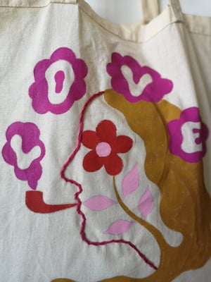 UpCycled Totebag LOVE