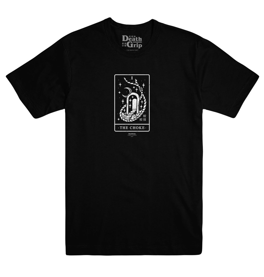 Image of 'The Choke' tee. - Tarot Series #001