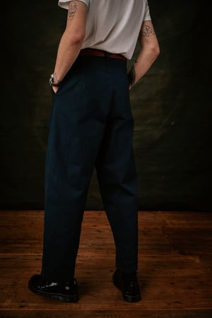 Image of Alfie Trouser - Navy twill £265.00