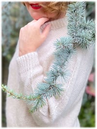 Image 4 of -- NEW! PATRON : PONDEROSA  SWEATER 4mm--