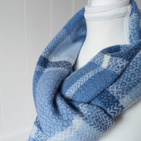 Image 4 of Handwoven Merino Lambswool Scarf Australian Handmade