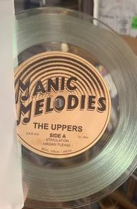 Image 2 of The Uppers "Manic Melodies" EP (Clear Vinyl)