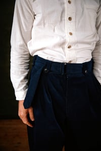 Image 5 of Orbal Trouser - Navy corduroy £275.00 only 32" Available