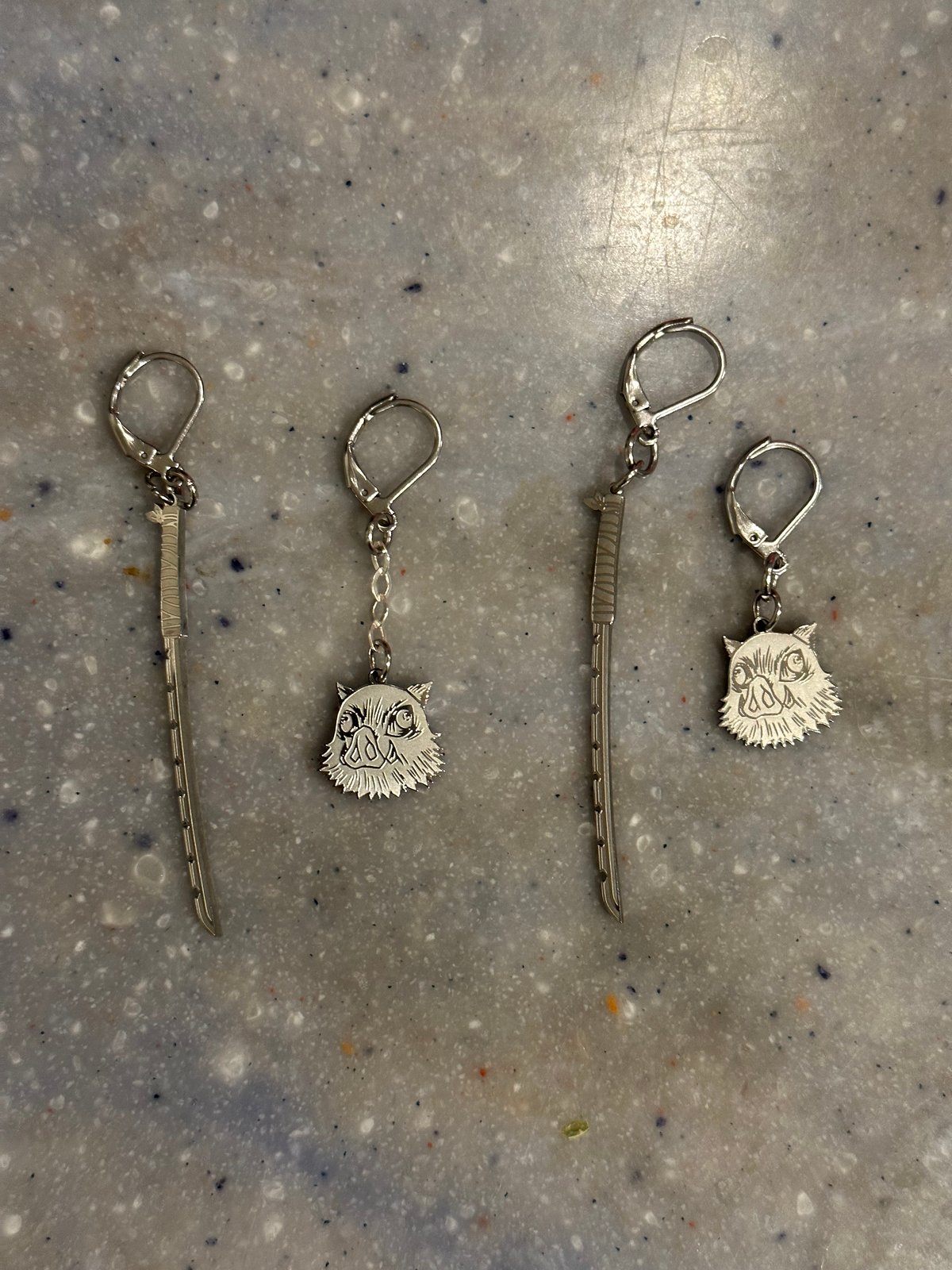 Pig Earrings