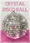 Crystal Disco Mirror Ball