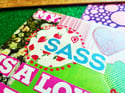 Handmade Collage: Sassy Love Letter
