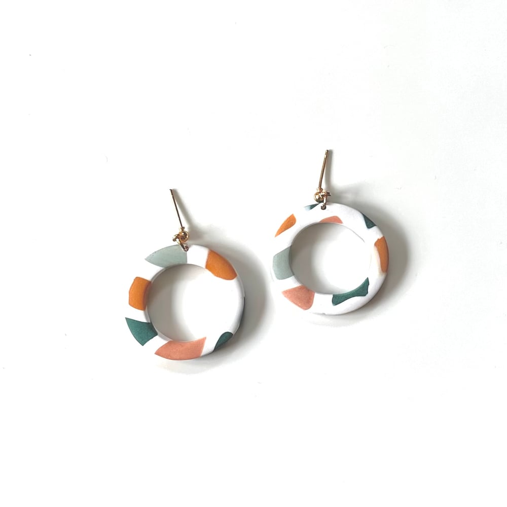 Image of 70's Turtle | Small Hoop