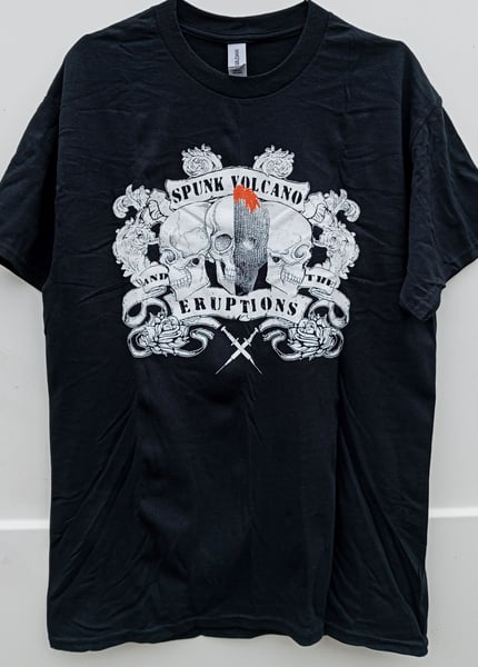 Image of Spunk Volcano & the Eruptions - Skulls - T-Shirt (L,XL,2XL)
